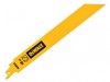 DEWALT Bi-Metal 1in High Metal Reciprocating Blade 228mm x 18 TPI (Pack 5)