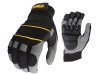 DeWalt Dpg33l Powertool Gel Gloves Blk/grey