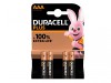 Duracell AAA Cell Plus Power +100% Batteries (Pack 4)