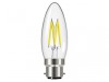 Energizer® LED BC (B22) Candle Filament Dimmable Bulb, Warm White 470 lm 5W