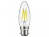 Energizer LED BC (B22) Candle Filament Dimmable Bulb, Warm White 470 lm 5W