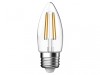 Energizer LED ES (E27) Candle Filament Non-Dimmable Bulb, Warm White 470 lm 4W