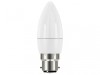 Energizer LED BC (B22) Opal Candle Non-Dimmable Bulb, Warm White 250 lm 3.4W