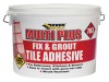 Everbuild 703 Fix & Grout Tile Adhesive 7.5kg