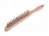 Faithfull 680/S2 Heavy-Duty Stainless Steel Scratch Brush - 2 Row