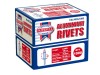 Faithfull Aluminium Rivets 3.2 x 13mm Long Bulk Pack of 1000