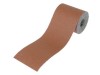 Faithfull Aluminium Oxide Paper Roll Red 115 mm x 10M 120G