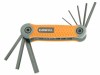 Faithfull Folding Hex Key Set 8 Metric