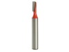 Faithfull Router Bit Tungsten Carbide One Flute 3.2mm x 8mm 1/4in Shank