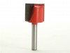 Faithfull Router Bit TCT Two Flute 22.0mm x 19mm 1/4in Shank