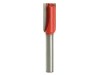 Faithfull Router Bit Tungsten Carbide Two Flute 10.0mm x 19mm 1/4in Shank