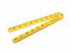 Faithfull Folding Rule Yellow Abs Plastic 1mtr