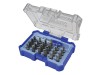 Faithfull Security S2 Grade Steel Screwdriver BitSet,25 Piece