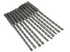 Faithfull SDS Plus Drill 7mm OL: 160mm WL: 100mm Bulk 10