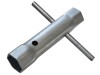 Faithfull Tap Back Nut Spanner 27 x 32mm, Tommy Bar