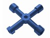 Faithfull 4-Way Services Utility Meter Key