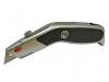 Faithfull Trimming Knife Angled Head Retractable Blade