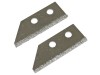 Faithfull Replacement Carbide Blades For Fai FAITLGROUSAW Grout Rake (Pack of 2)