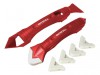 Faithfull Slicone Scraper Kit Two Piece