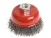 Faithfull Wire Cup Brush 100 x M14 x 2 0.30mm