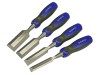 Faithfull Bevel Edge Butt Chisel Set 4Pc