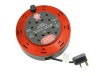 Faithfull Power Plus Cable Reel 230 Volt 10 Metre 10 Amp 4 Socket