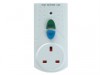 Faithfull Power Plus White Rcd Adaptor (circuit Breaker)