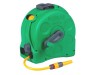 Hozelock 2415 25m 2-in-1 Compact Hose Reel + 25m of Starter Hose