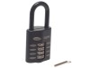 Squire CP50/1.5 Combination Padlock 4-Wheel 50mm Long Shackle 38mm Boxed