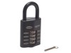 Squire CP50 Combination Padlock 4-Wheel 50mm Boxed