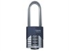 Henry Squire Vulcan Long Boron Shackle Combination Padlock 40mm