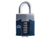 Henry Squire Warrior High-Security Open Shackle Combination Padlock 65mm