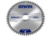 IRWIN Professional Aluminium Circular Saw Blade 216 x 30mm x 60T TCG