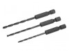 IRWIN Pilot Countersink Bit Set, 3 Piece