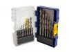 IRWIN HSS Titanium Metal Drill Bit Set, 13 Piece