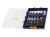 IRWIN Blue Groove 6X Wood Bit Set, 6 Piece