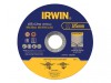 IRWIN Metal Cutting Disc 125 x 1.2 x 22.2mm Tin of 10