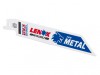 LENOX MetalWolf Wave Edge Reciprocating Saw Blade 152 x 19 x 0.9mm 24 TPI (Pack 5)