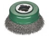 Lessmann X-Lock Crimped Stainless Steel Brush 85mm Non Spark