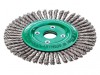 Lessmann Pipeline Brush 48 Knots 178 x 22.2mm Bore Steel Wire