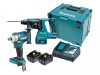 Makita DLX2372TJ Twin Pack 18V 2 x 5.0Ah Li-ion