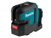 Makita SK105DZ CXT Red Cross Line Laser 12Vmax Bare Unit