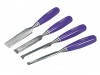 Irwin Marples M444 Blue Chip Bevel Edge Chisel - Set of 4
