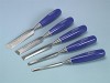 Irwin Marples M444 Blue Chip Bevel Edge Chisel - Set of 5