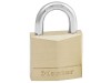 MasterLock Solid Brass 30mm Padlock