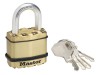 Master Lock Excell Brass Finish 45mm Padlock 4-Pin