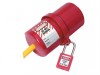 Master Lock Lockout Electrical Plug Cover Large for 240V - 550V