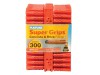 Plasplug RP 187 Solid Wall Super Grips™ Fixings Red (300)