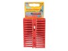Plasplug SRP 502 Solid Wall Super Grips™ Fixings Red (100)