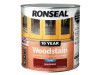 Ronseal 10 Year Woodstain Mahogany 2.5 litre